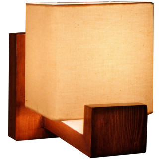 چراغ دیواری چوبی مسینا S1